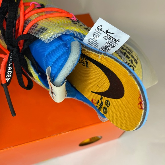 Wmns 10.5 / Men’s 9 Nike off white vaporstreet - Picture 7 of 8